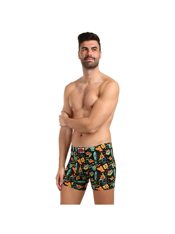 Styx Muške bokserice Styx long art klasični elastični gumeni pojas toohot