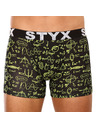 Styx Set od pet - muške bokserice Styx long art sportski elastični gumeni pojas višebojne