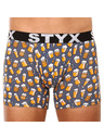 Styx Set od pet - muške bokserice Styx long art sportski elastični gumeni pojas višebojne