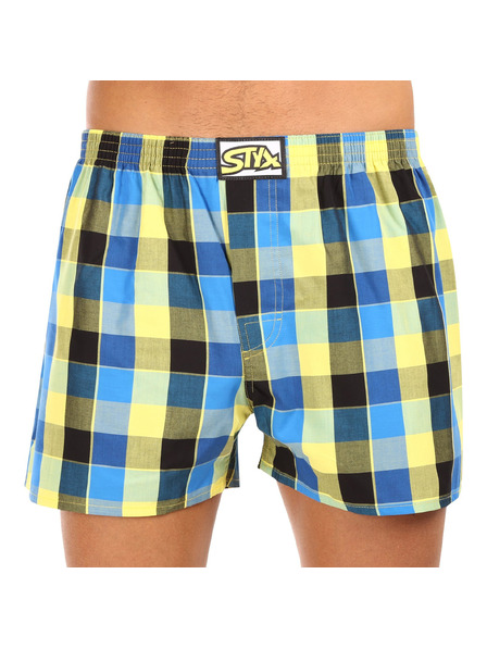 Styx Muške kratke hlače Styx classic gumene oversized višebojne