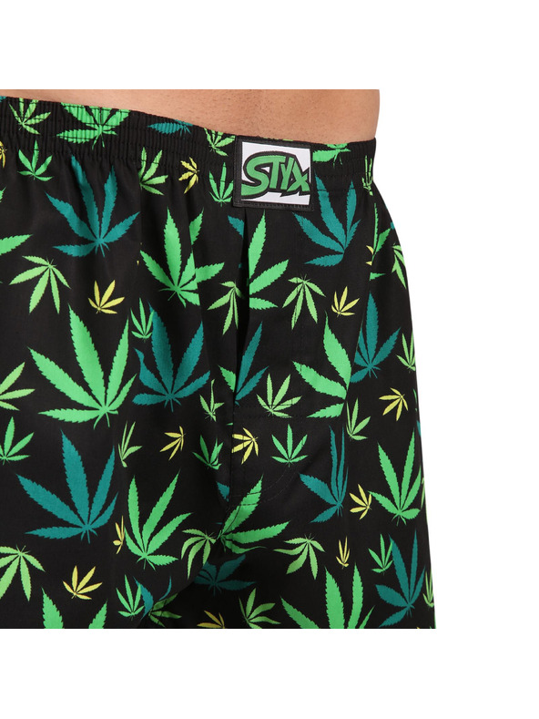 Styx Muške gaće Styx art klasični elastični gumeni pojas trava