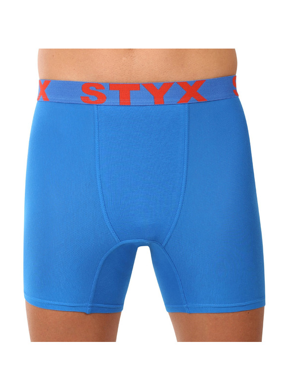 Styx Muške bokserice Styx long sportska guma plava