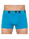 Styx Set od tri - muške bokserice Styx sportska guma plava
