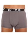 Styx Set od tri - muške bokserice Styx sportska guma tamno siva