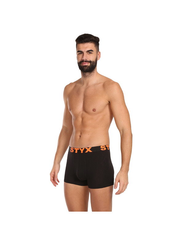 Styx Set od deset - muške bokserice Styx sportska guma crna