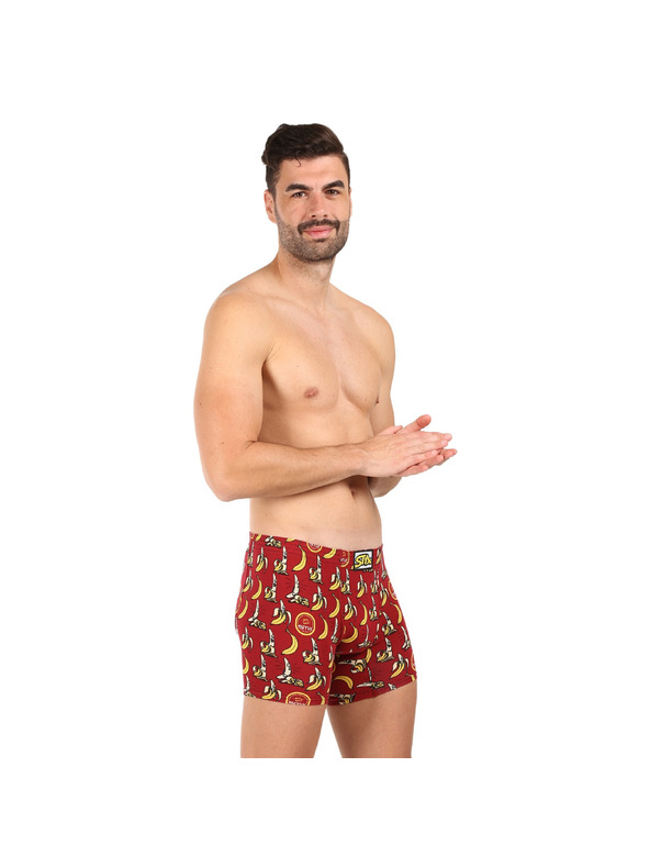Styx Muške bokserice Styx long art klasična guma banane