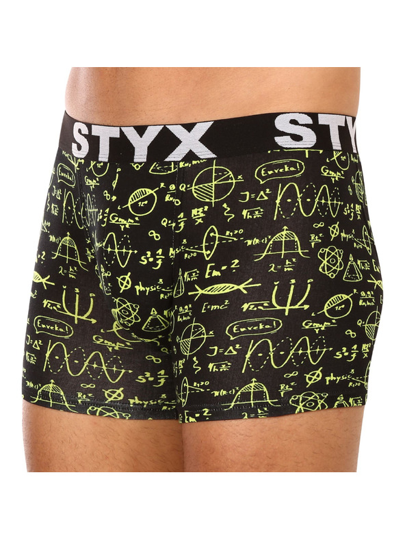Styx Komplet od tri - muške boxer gaćice Styx long art sportska guma višebojne