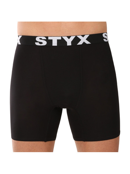 Styx Kompletan od pet - muške boksarice Styx long sportski elastičan pojas crne