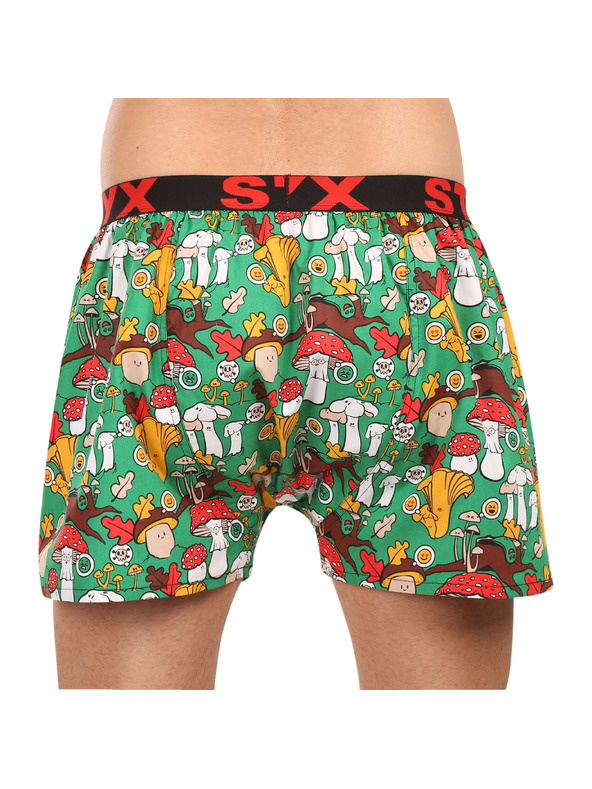 Styx Set od tri - muške gaće Styx art sportski elastični gumeni pojas višebojne