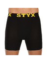 Styx Muške bokserice Styx long sportska guma crne