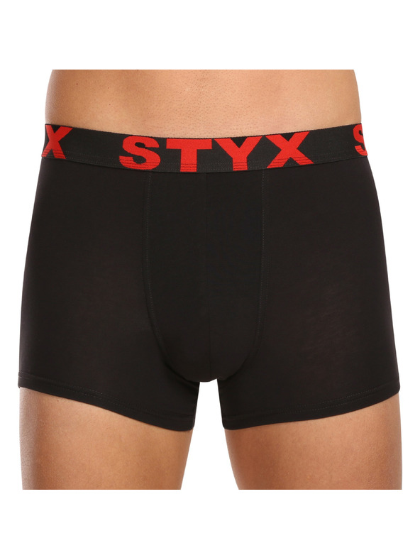 Styx Set od pet - muške bokserice Styx sportska guma crna