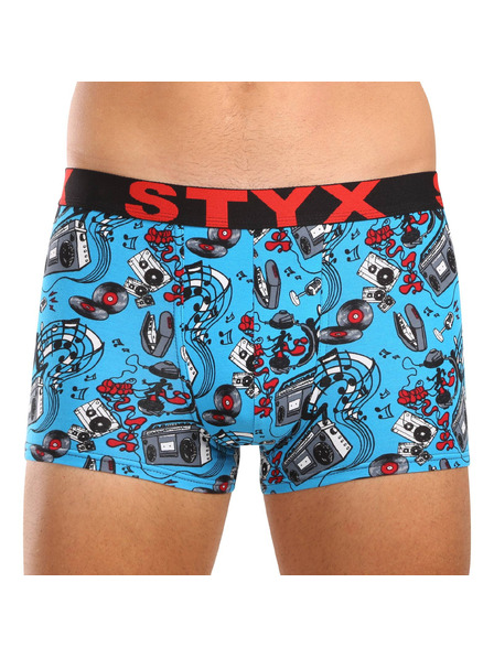Styx Muške bokserice Styx art sportska guma glazba