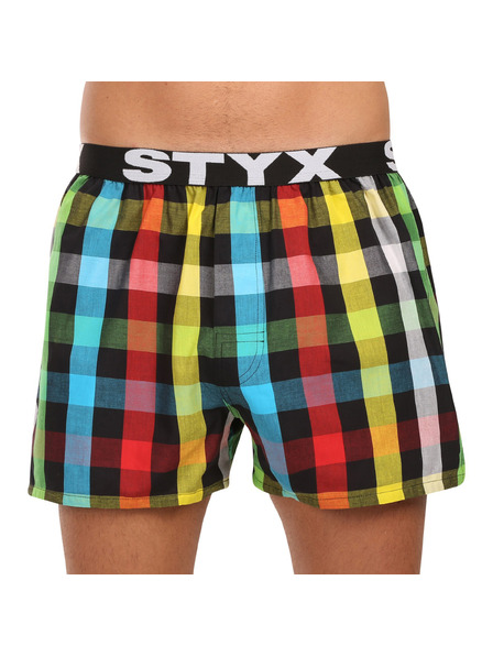 Styx Muške kratke hlače Styx sportske gumene višebojne