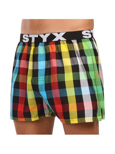 Styx Muške kratke hlače Styx sportske gumene višebojne