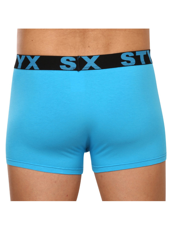 Styx Set od tri - muške bokserice Styx sportska guma svjetlosno plava