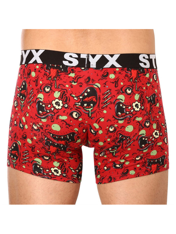 Styx Komplet od tri - muške boxer gaćice Styx long art sportska guma višebojne