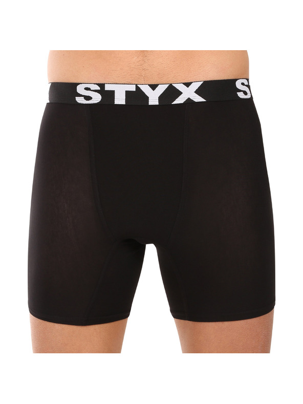 Styx Set od tri - muške bokserice Styx long sportska guma crne
