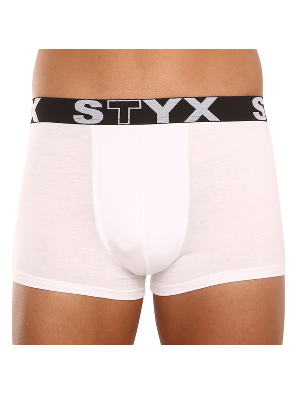 Styx Set od tri - muške bokserice Styx sportska guma bijele