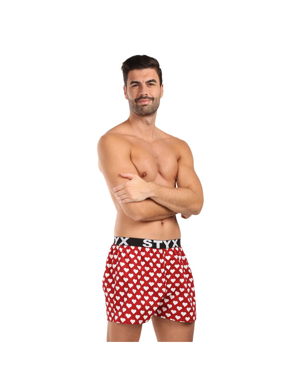 Styx Muške kratke hlače Styx art sportska guma srcica