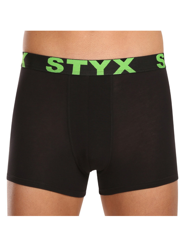 Styx Set od pet - muške bokserice Styx sportska guma crna