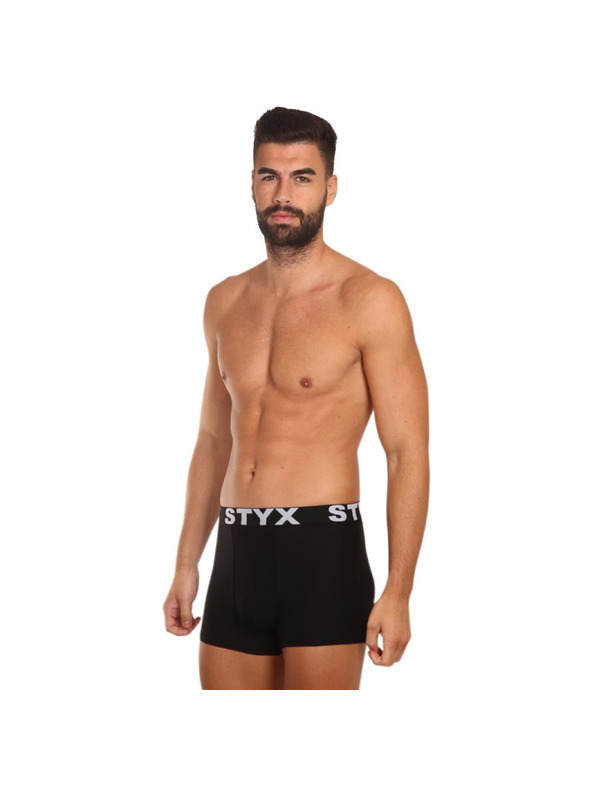 Styx Set od pet - muške bokserice Styx sportska guma crna