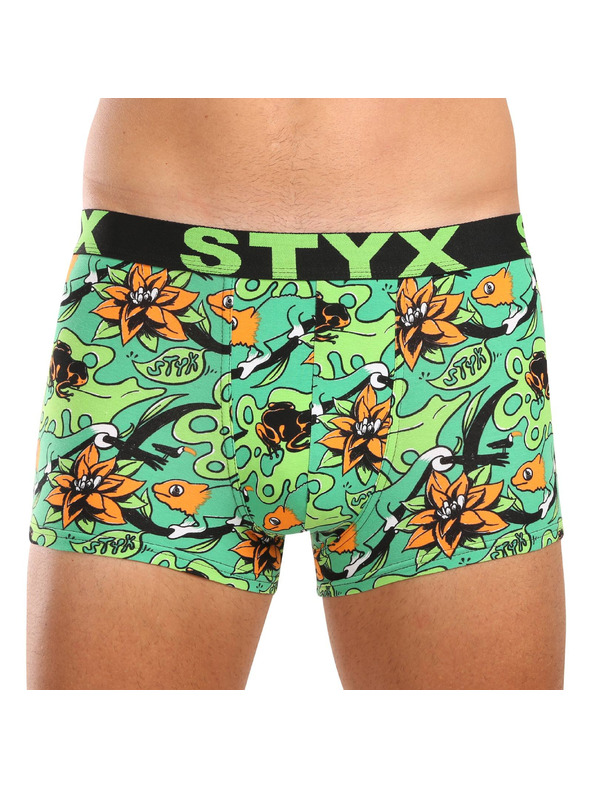 Styx Muške bokserice Styx art sportska guma tropic