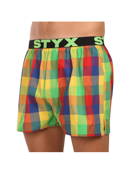 Styx Muške kratke hlače Styx sportske gumene višebojne