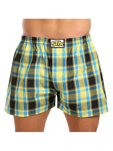 Styx Muške kratke hlače Styx classic gumene oversized višebojne