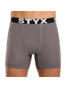 Styx Muške funkcionalne bokserice Styx tamno sive