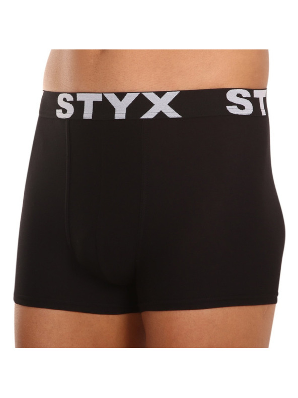 Styx Set od sedam - muške bokserice Styx sportska guma crne