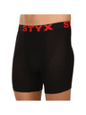 Styx Muške bokserice Styx long sportska guma crne