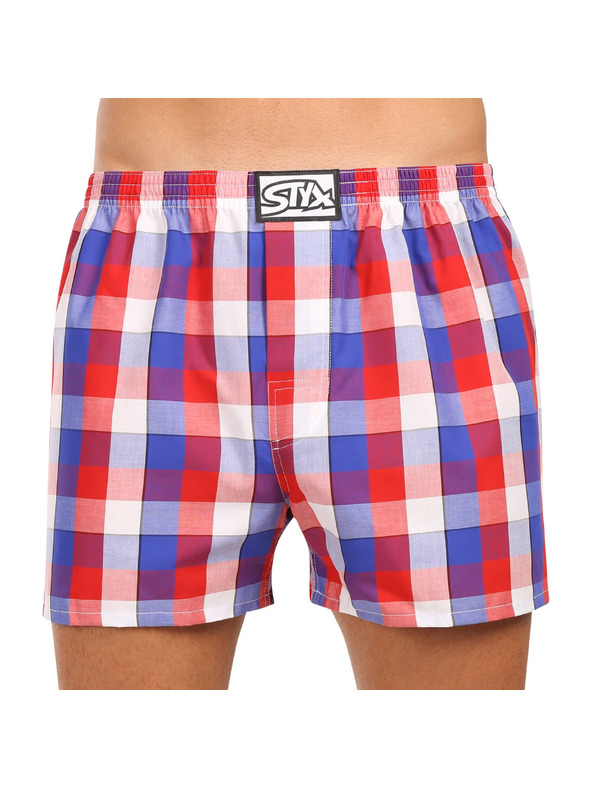 Styx Muške kratke hlače Styx classic gumene oversized višebojne