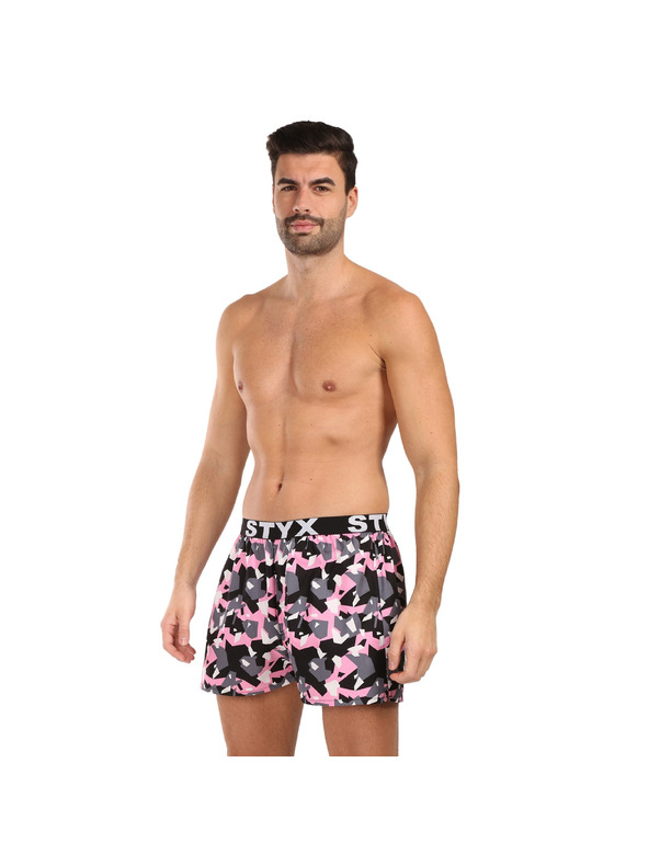 Styx Muške kratke hlače Styx art sportska guma maskac hranaty