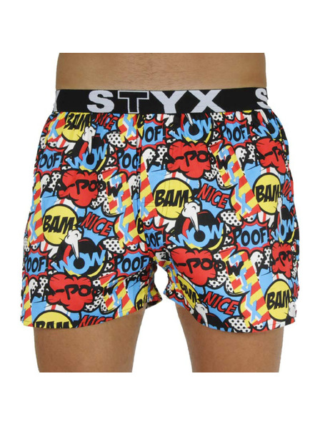 Styx Muške kratke hlače Styx art sportska guma poof