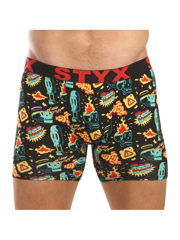 Styx Muške bokserice Styx long art sportska guma toohot