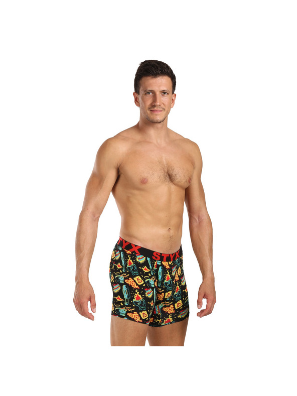 Styx Muške bokserice Styx long art sportska guma toohot