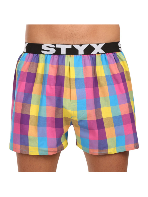 Styx Muške kratke hlače Styx sportske gumene višebojne