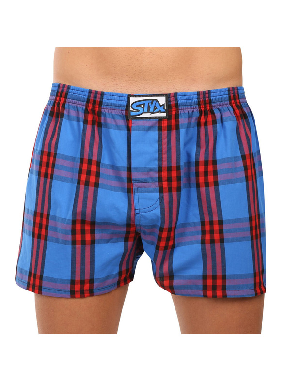 Styx Set od tri muške gaćice Styx classic gumene oversized višebojne