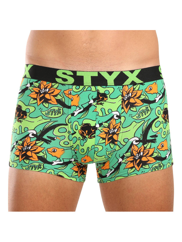 Styx Set od pet - muške bokserice Styx art sportski elastični gumeni pojas višebojne