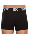Styx Set od pet - muške bokserice Styx sportska guma crna