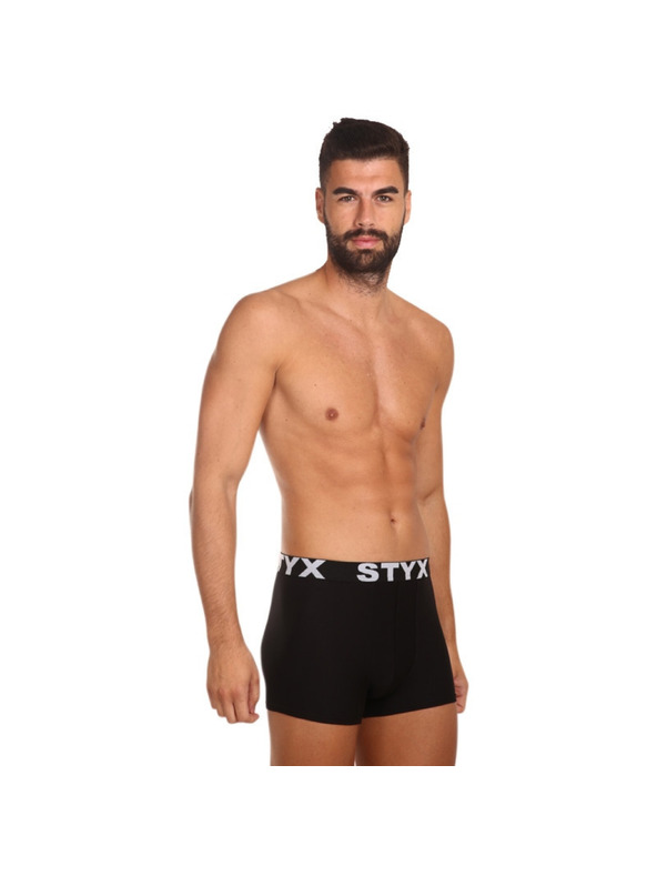 Styx Set od pet - muške bokserice Styx sportska guma crna