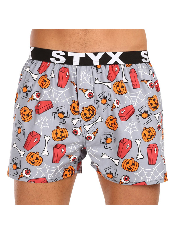 Styx Muške gaće Styx art sportski elastični pojas Halloween lijesovi