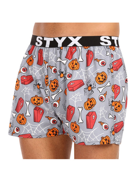 Styx Muške gaće Styx art sportski elastični pojas Halloween lijesovi