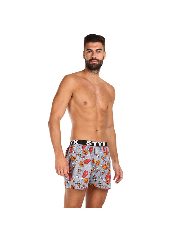 Styx Muške gaće Styx art sportski elastični pojas Halloween lijesovi