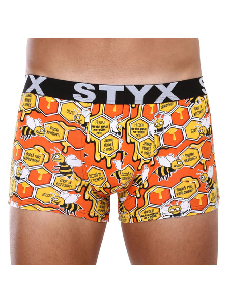 Styx Kompletan od tri - muške boksarice Styx art sportski elastičan pojas šarene