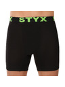 Styx Muške bokserice Styx long sportska guma crne