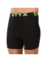 Styx Muške bokserice Styx long sportska guma crne