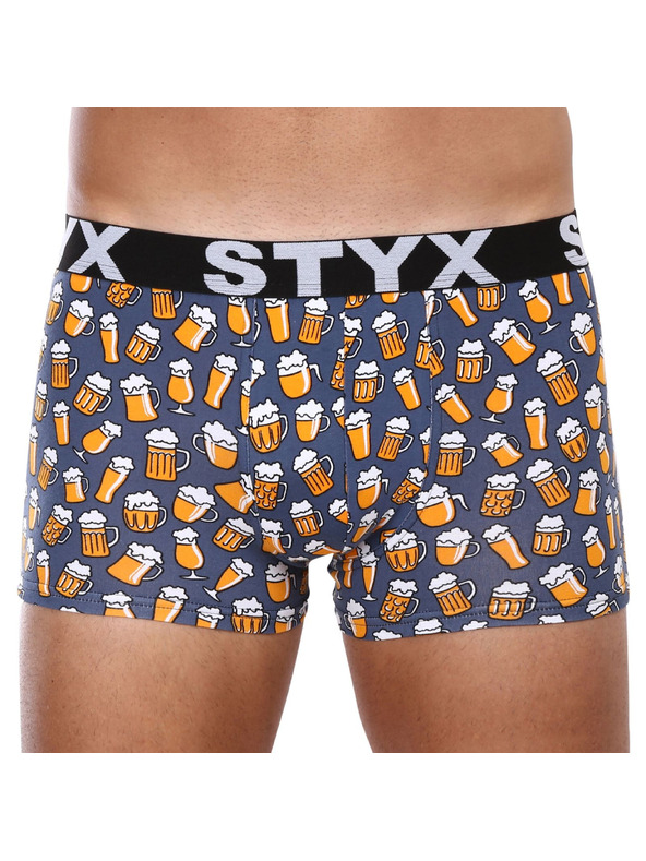 Styx Kompletan od šest - muške boksarice Styx art sportski elastičan pojas šarene