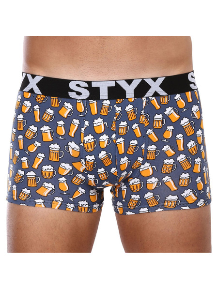 Styx Kompletan od šest - muške boksarice Styx art sportski elastičan pojas šarene