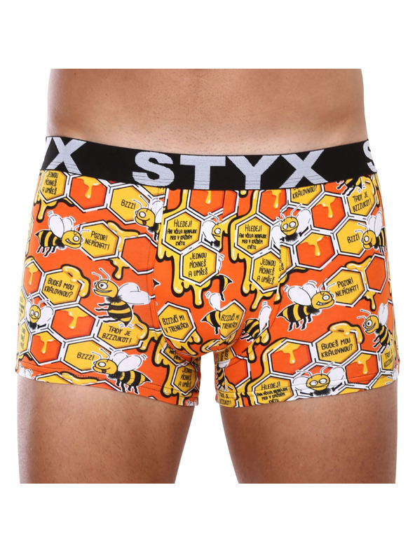 Styx Kompletan od šest - muške boksarice Styx art sportski elastičan pojas šarene